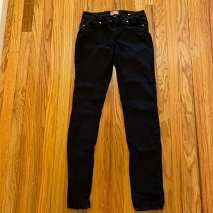 Paige black skinny jeans